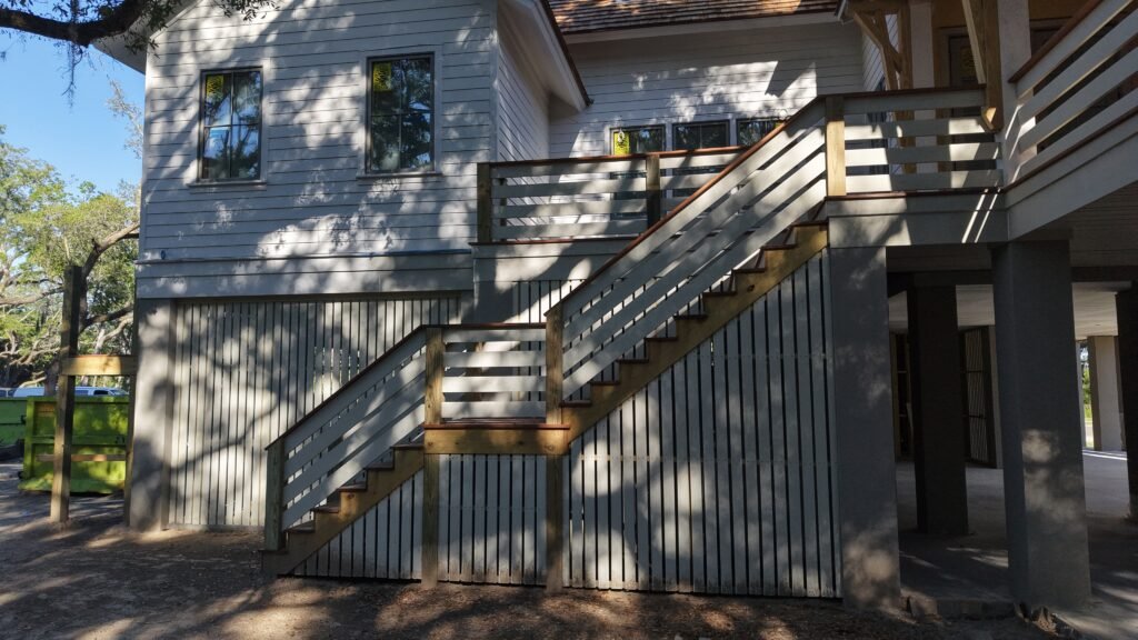 New Construction Siding & Metal Roofing on Jack Island