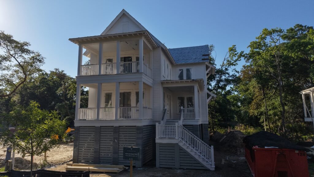 New Construction Siding & Trim on Jack Island