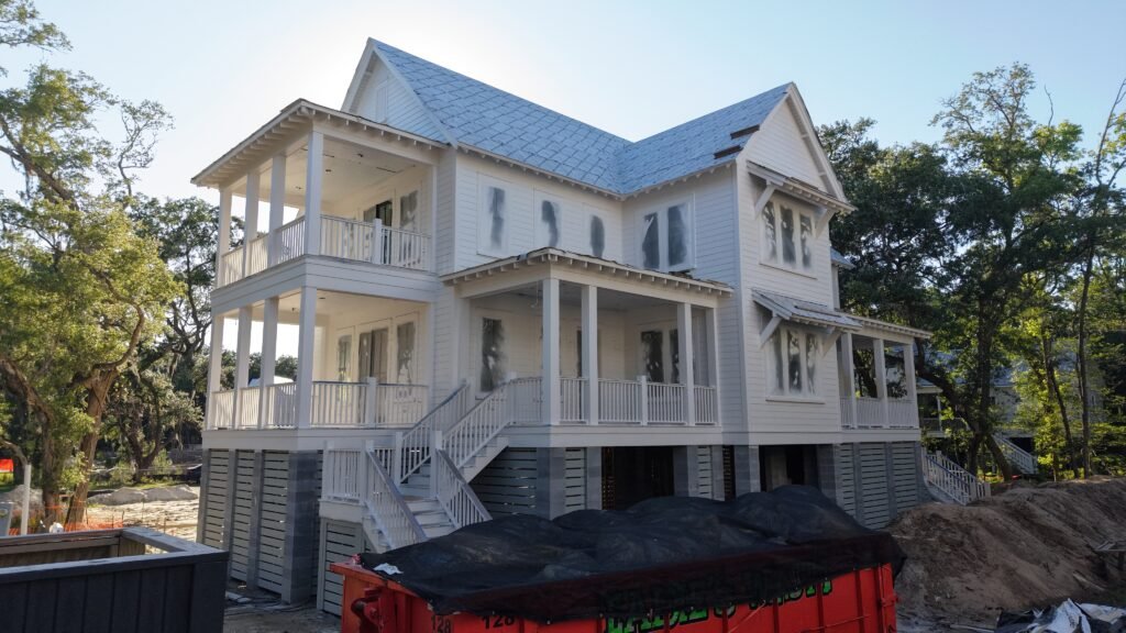 New Construction Siding & Trim on Jack Island