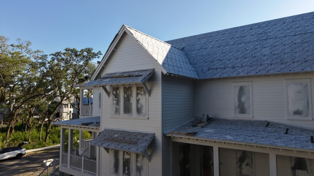 New Construction Siding & Trim on Jack Island