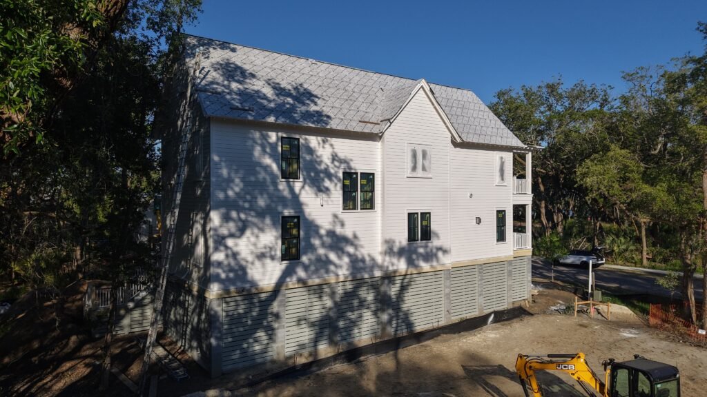 New Construction Siding & Trim on Jack Island