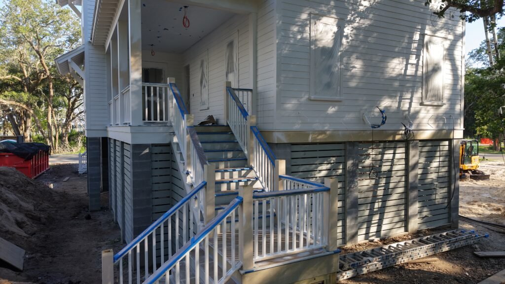 New Construction Siding & Trim on Jack Island