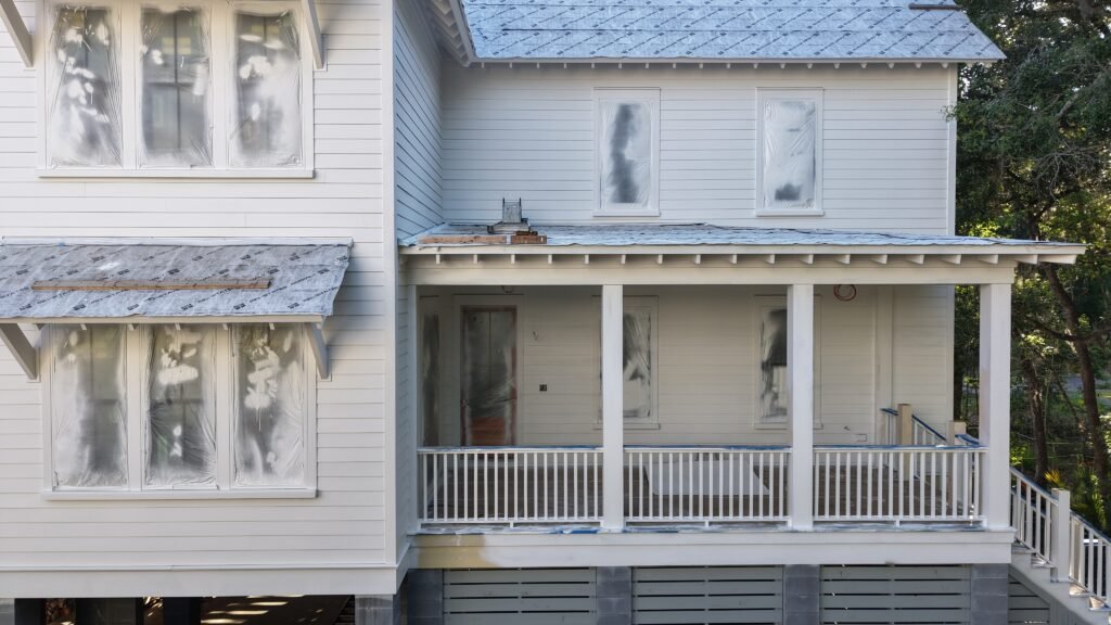 New Construction Siding & Trim on Jack Island