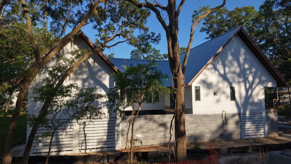 New Construction Siding & Exterior on Jack Island