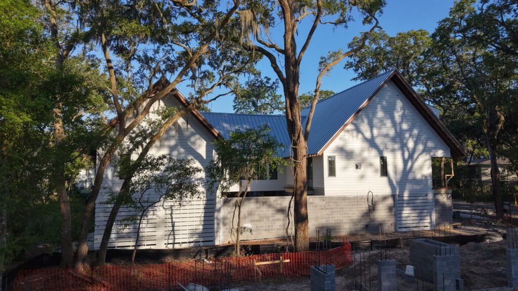 New Construction Siding & Exterior on Jack Island
